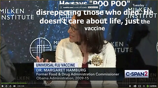 Margaret Hamburg-Guilty of Covering up Mercury Toxicity also behind Covid Vax, wow
