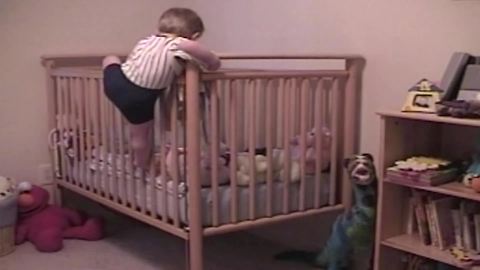 "Toddler Boy Escapes From His Crib And Brings Blanket With Him"