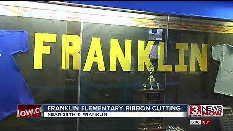 Franklin Elementary families see school updates at ribbon cutting