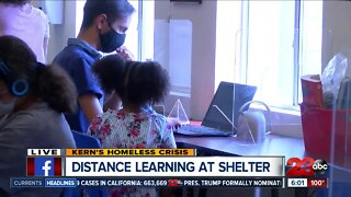 The Bakersfield Homeless Center brought the classroom to the shelter