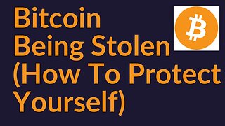 Bitcoin Being Stolen (Never, Ever Do This)