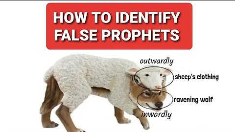 Beware of False Prophets