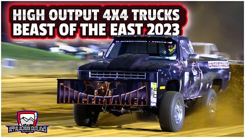 High Output Gas 4x4 Pulling Trucks Battle it out at Beast of the East 2023 | S1 : E13