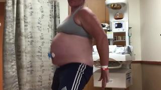 Pregnant Woman Freak Dances In A Hospital