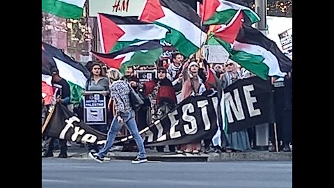 Auckland Jihadi march against Israel 15-5-2021