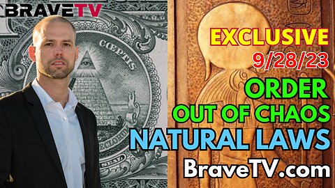 Brave TV - Sept 28, 2023 - Order Out of Chaos: The Digital Puppeteers Creating Biological Slavery through Coming Crash