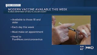 Collier County vaccinations available this week