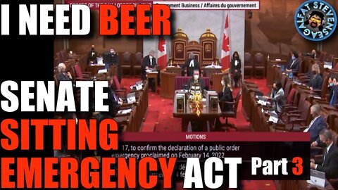 🔴 LIVE Peoples Convoy & Emergency Measures Act Senate Sitting Ottawa Canada PART 3