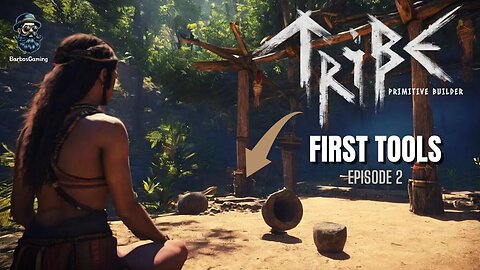 Tribe: Primitive Builder First Tools | Gameplay Walkthrough Ep. 2