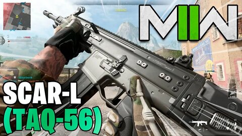 COD MODERN WARFARE II - (SCAR-L TAQ-56) BLUEPRINT NOVO META (Call of Duty MW 2)