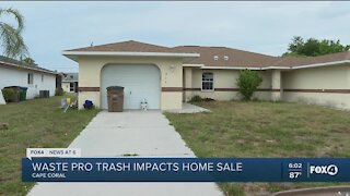 Trash issues hampering home sales in Cape Coral