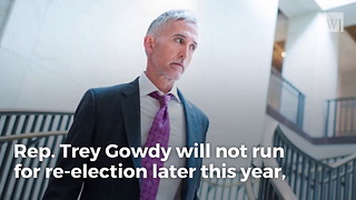 Trey Gowdy Will Not Seek Re-election