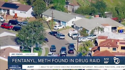 Fentanyl, meth found in Clairemont drug raid