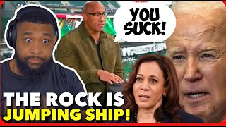 Dwayne The Rock SLAMS Joe and Kamala and REFUSES To ENDORSE Them in 2024