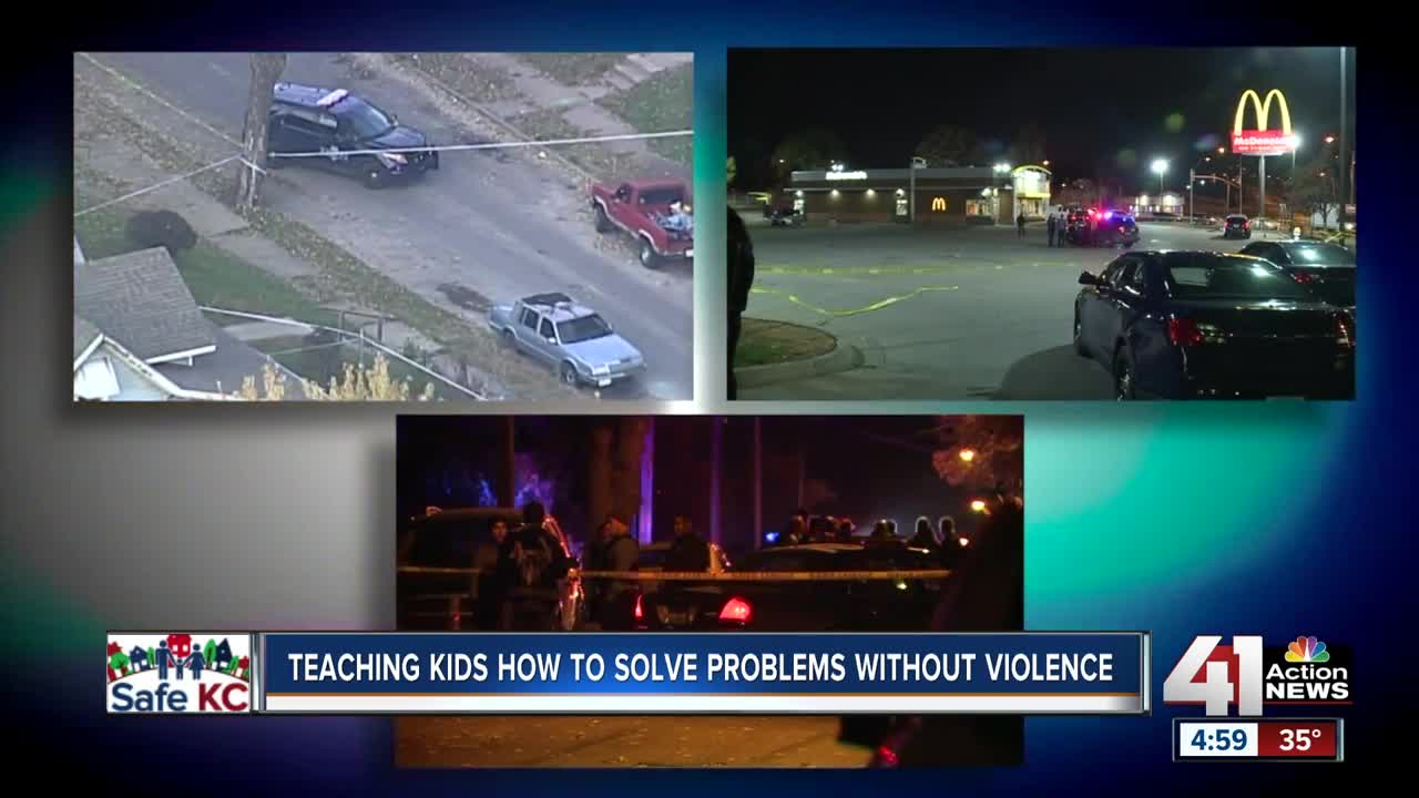 KCMO leaders working with youth on violent crime issue