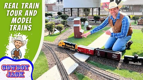 Real Train Tour and Model Trains for Kids