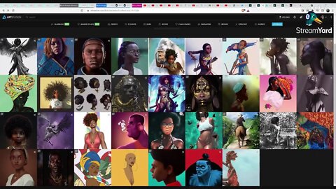 Black Art Stream by Black Game Developer #b1 #newblackmedia