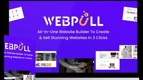 WEBPULL, Make Multiple Websites & Passive Income Streams For Complete Financial FREEDOM!