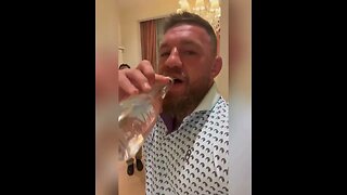 Conor Mcgregor hired a butler to bring him water