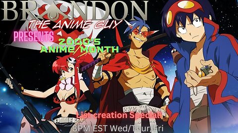 Anime Guy After Dark | 2000s List Creation 2000-2003