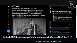 Is the LGBT the gay wing of white supremacy? #SecureTheTribe🏹🏹 #FBA #B1