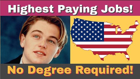 🇺🇸10 Highest Paying Jobs in the USA Without a College Degree!