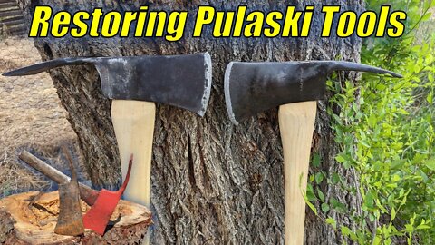 Restoring Pulaski Tools That Were Left To Rust