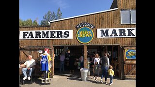 Farmers Market in August 2023 in Fairbanks, Alaska