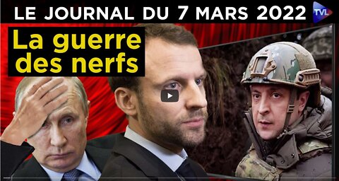 Russie - Ukraine la diplomatie en carafe - JT du lundi 7 mars 2022