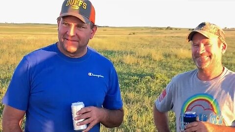 Interviewing the guys after Monday’s Prairie dog hunt.