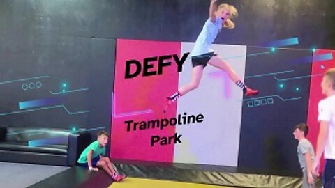 Flipping Out at DEFY Trampoline Park - Greenville, SC