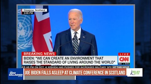 Sleepy Joe Biden claims that climate change is the existential threat to human existence