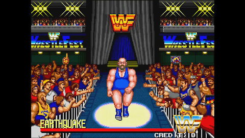 WRESTLEFEST ROYAL RUMBLE WWF Battle Royal with EARTHQUAKE - Wrestling SALA GIOCHI