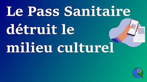 France - Les lieux culturels vides depuis le Pass Sanitaire