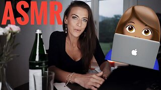 ASMR Gina Carla 😴 #Relaxing Keyboard ⌨️ Soft Whispering!