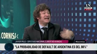 Javier Milei Estamos peor que en el 2001