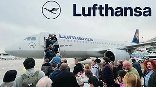 Lufthansa Airbus A320 Economy Class Experience Frankfurt - Krakow (LH1368)