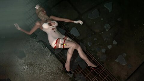 Resident Evil 2 Remake Rosemary Nurse outfit mod [4K]