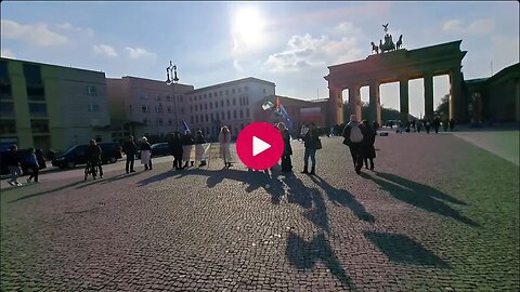 13.03.2024 Friedens-Mahnwache am Brandenburger Tor - Berlin