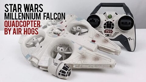 Star Wars Millennium Falcon Quadcopter Drone By Air Hogs RC Review