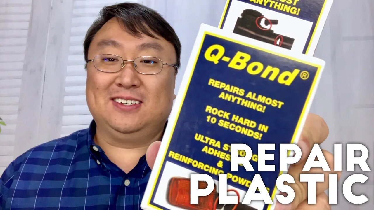 How To Repair And Weld Plastic With Q Bond Qb2 Superglue Kit
