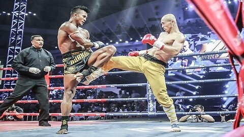 Buakaw vs Shaolin Best Fight UFC Muay Thai vs Shaolin | Best UFC Moment | Best KO MMA