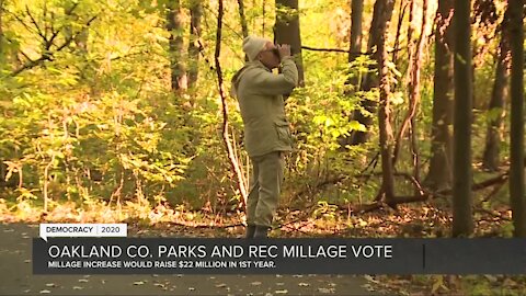 Oakland County parks and recreation millage vote