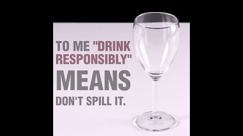 Drinking responsibly [GMG Originals]