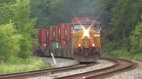 CSX I137 Intermodal Train from Lodi, Ohio July 22, 2023