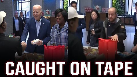 EXPOSED: Biden's "visit" to this Philadelphia Wawa was ENTIRELY SCRIPTED down to the cashier's tip