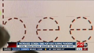 Kids and screen time during pandemic
