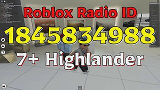 Highlander Roblox Radio Codes/IDs