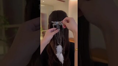 How to Achieve a Trending Hairstyle with the Long Tussle Hair Clip #shorts #viral #trending