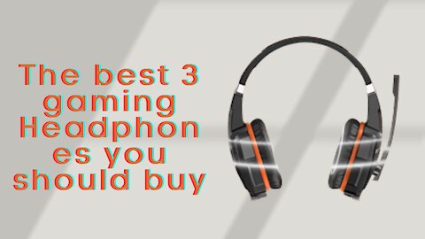 The best 3 gaming Headphones you should buy | Tech Info | #gaming_Headphones #best_Headphones